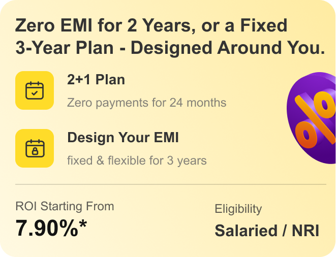 Zero EMI finance scheme for Square Yards customers