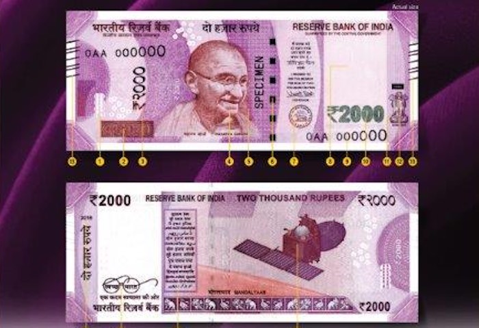 2000 rupee note