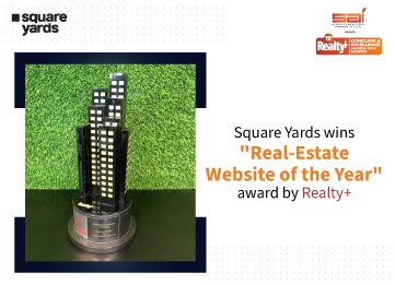 Square Yards has won "Real-Estate Website of the Year"