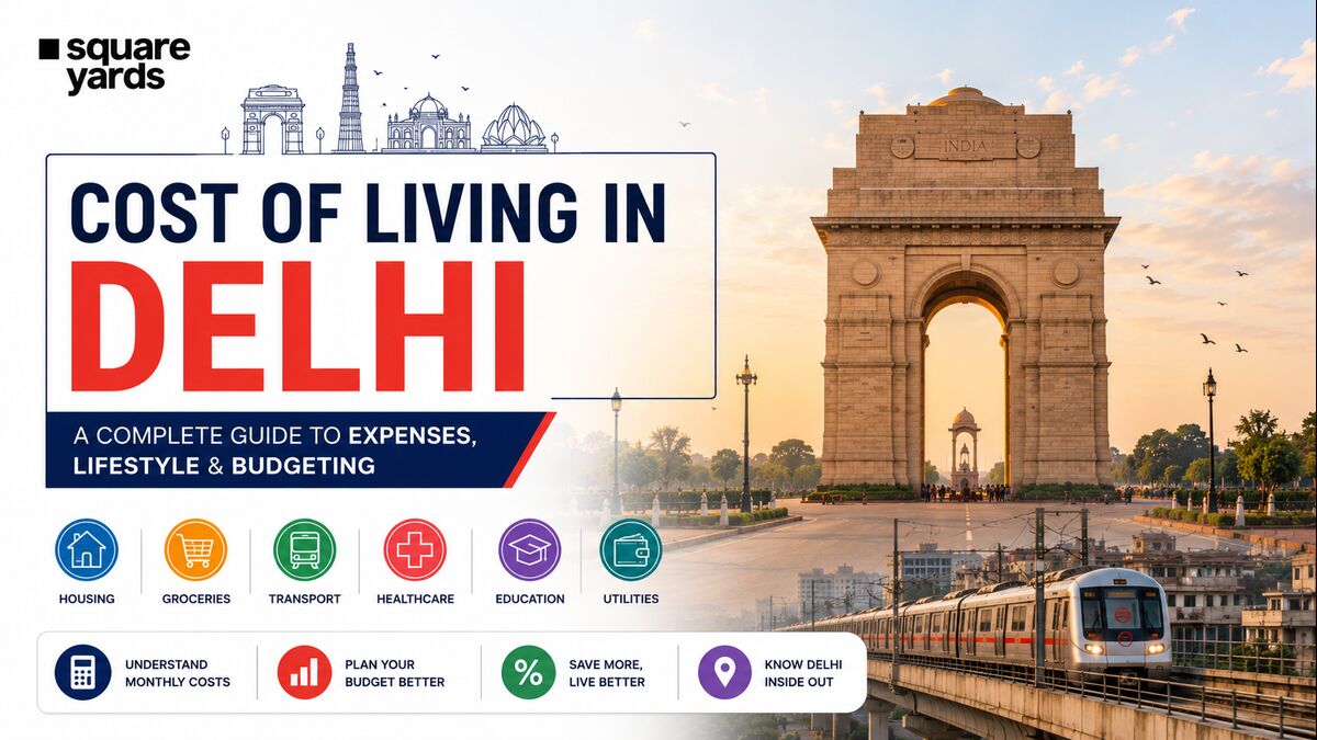 cost of living in delhi