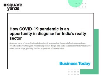 COVID-19 could present a hidden opportunity for Indian real estate according to Tanuj Shori