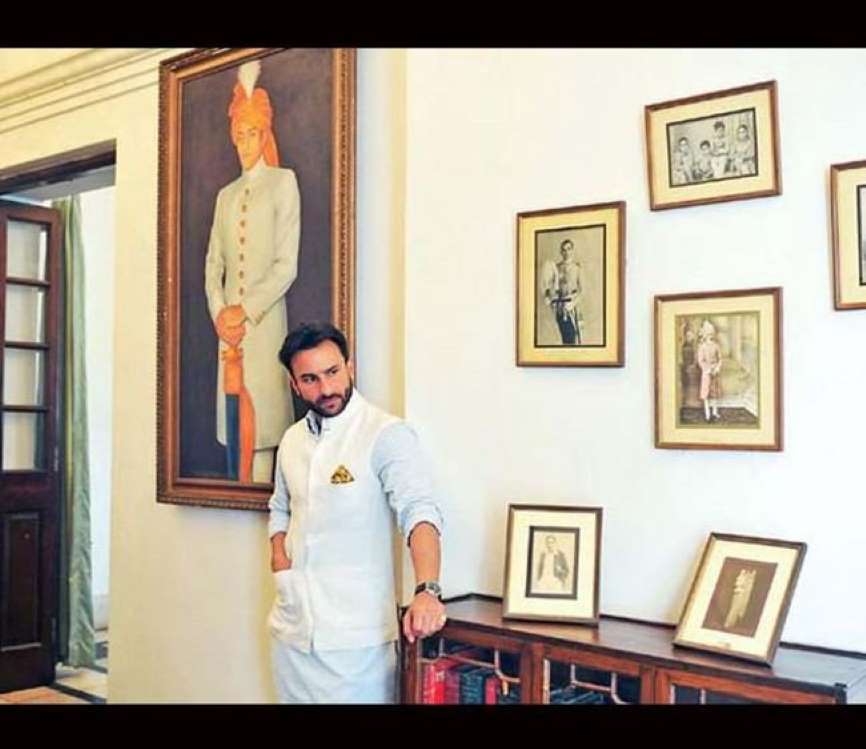 Traces of Royal History on the Walls of Pataudi Palace