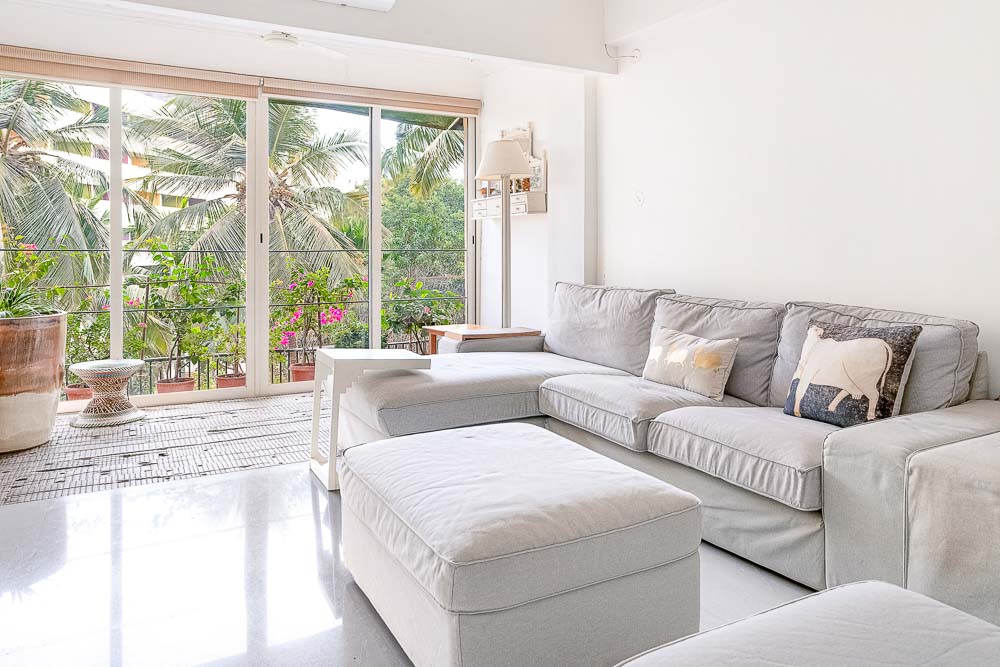 Both Masaba and Neena love sitting on their specific corners on the Living Room
