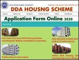 dda housing scheme application form 2020