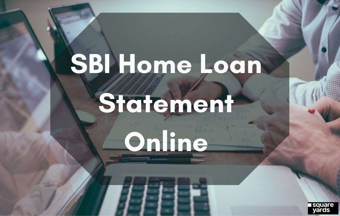 SBI Home loan statement online