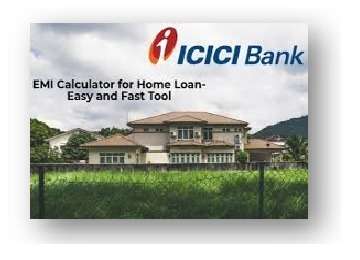 ICICI Home Loan EMI Calculator