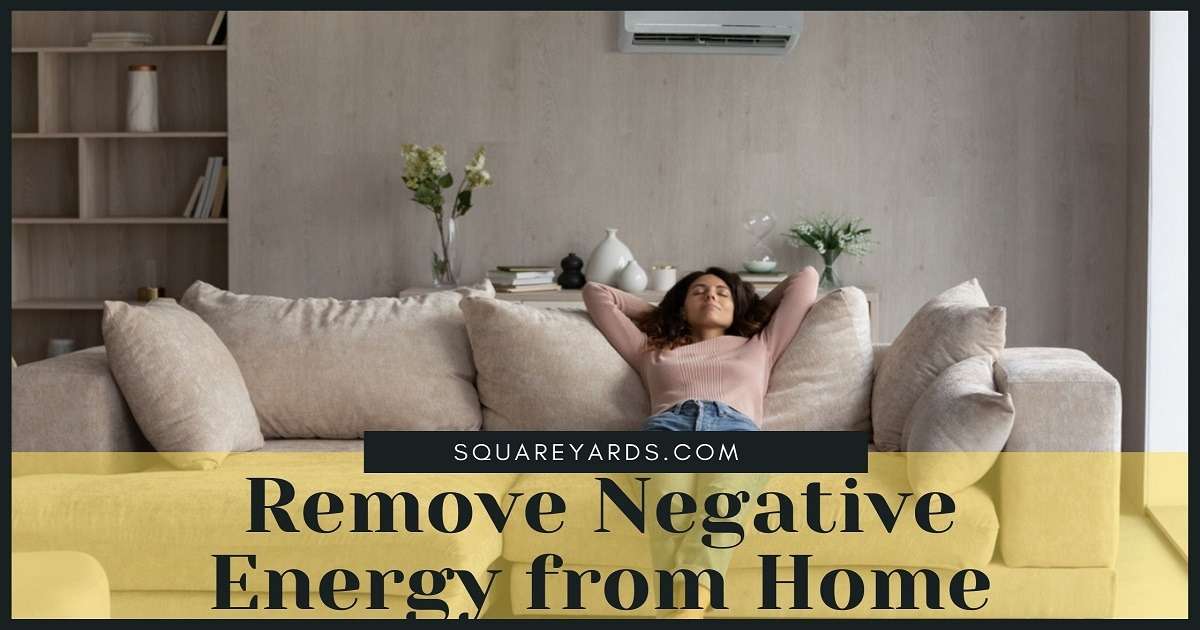 remove negative energy from home