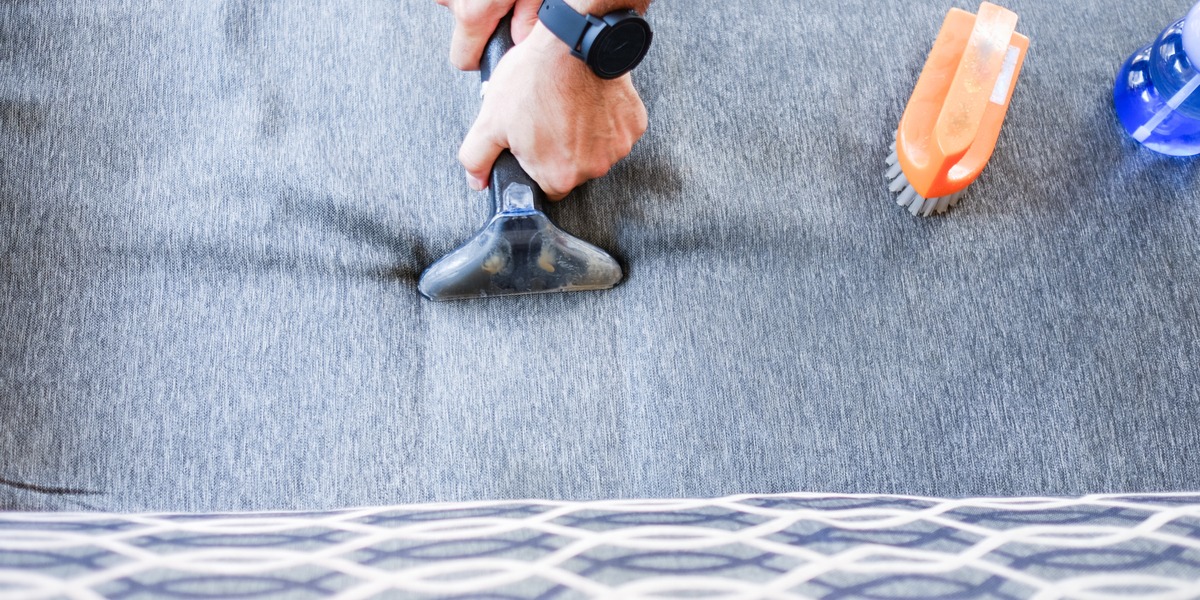 Improve indoor air quality by vacuuming regularly.