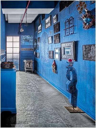Blue Foyer