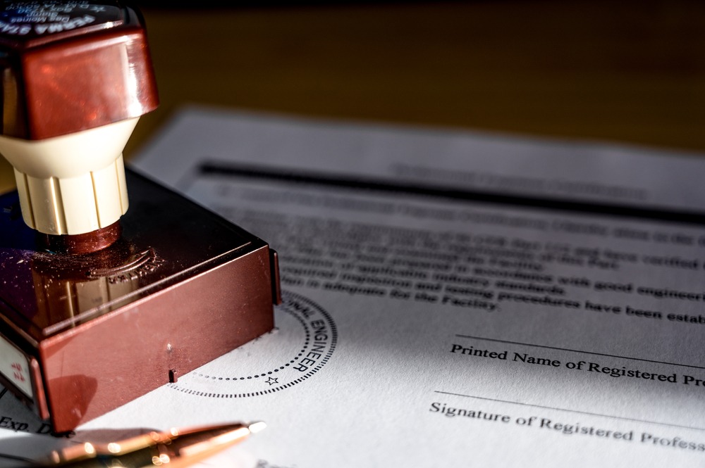 electronic stamping