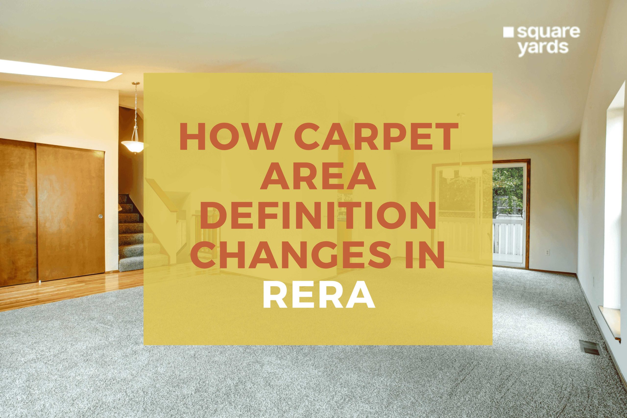 How carpet area definition changes in RERA