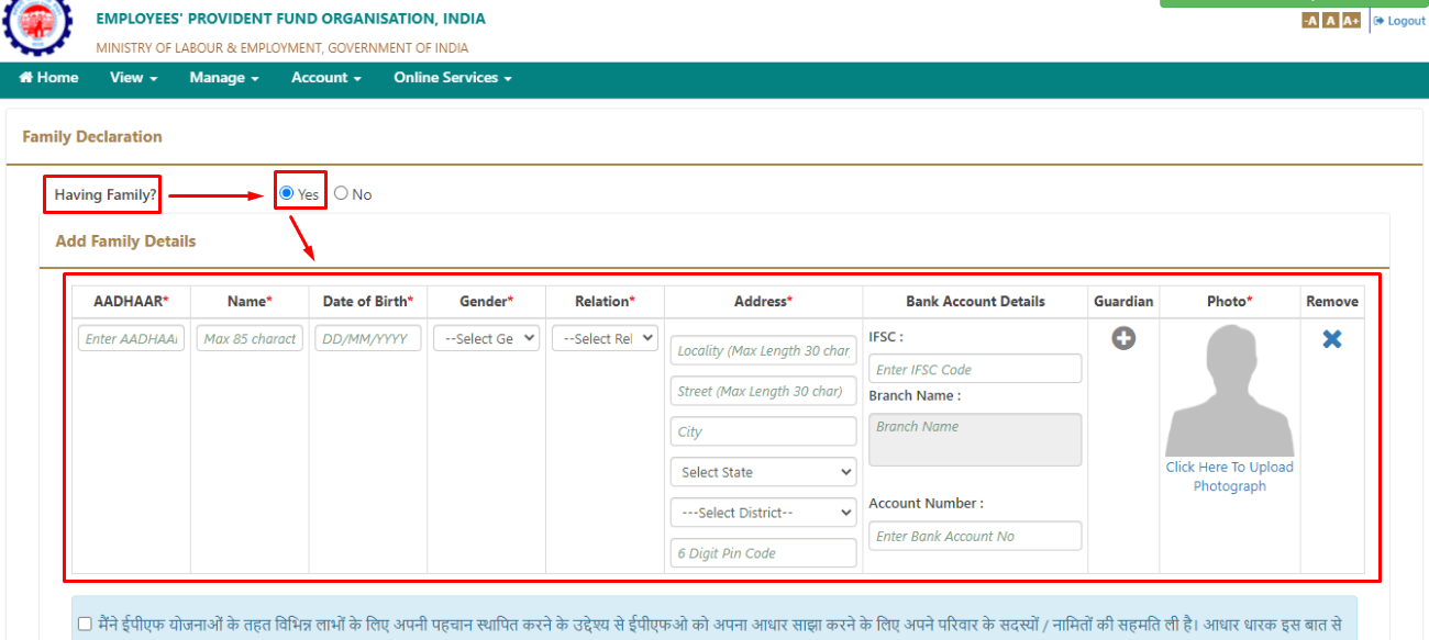 fill e Nomination Online Step 4