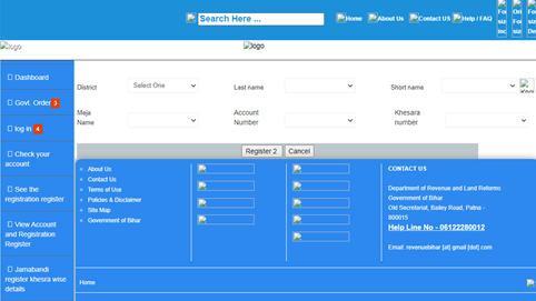 Land-information-Bihar