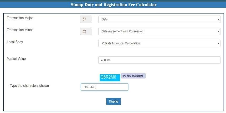 Stamp-duty-and-registration-charges west bengal calculator