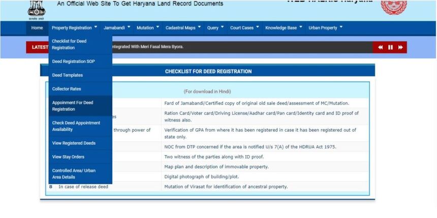 Stamp Duty and Registration Charges in Haryana