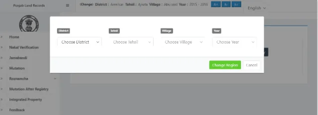 select-region-punjab-land-records