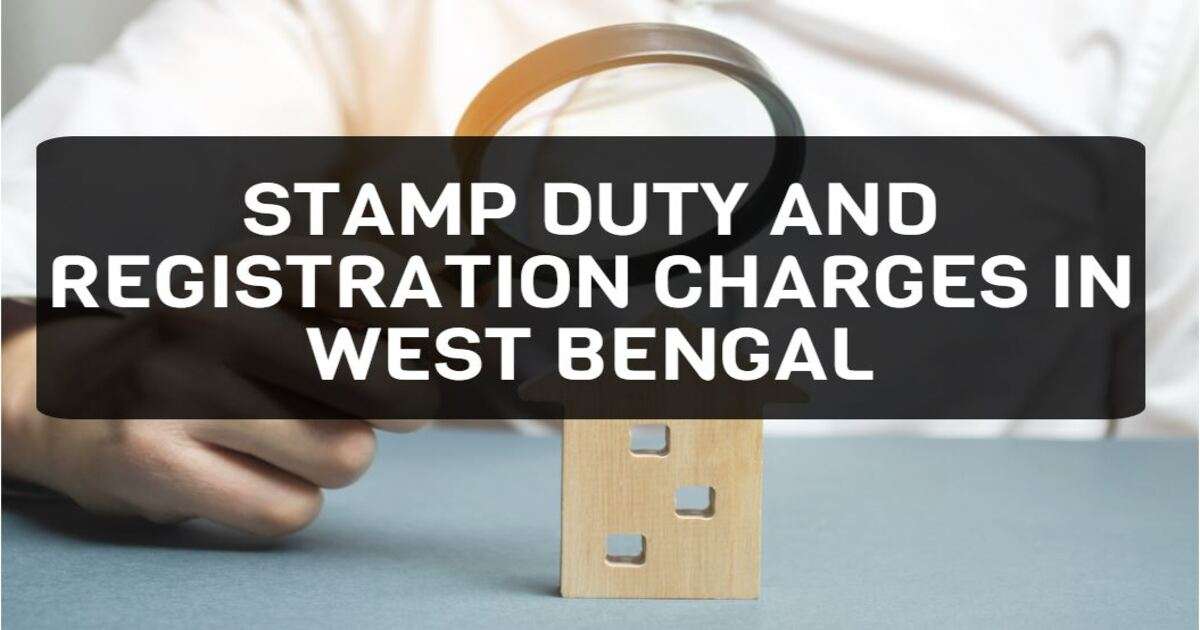 stamp duty and registration charges in west bengal