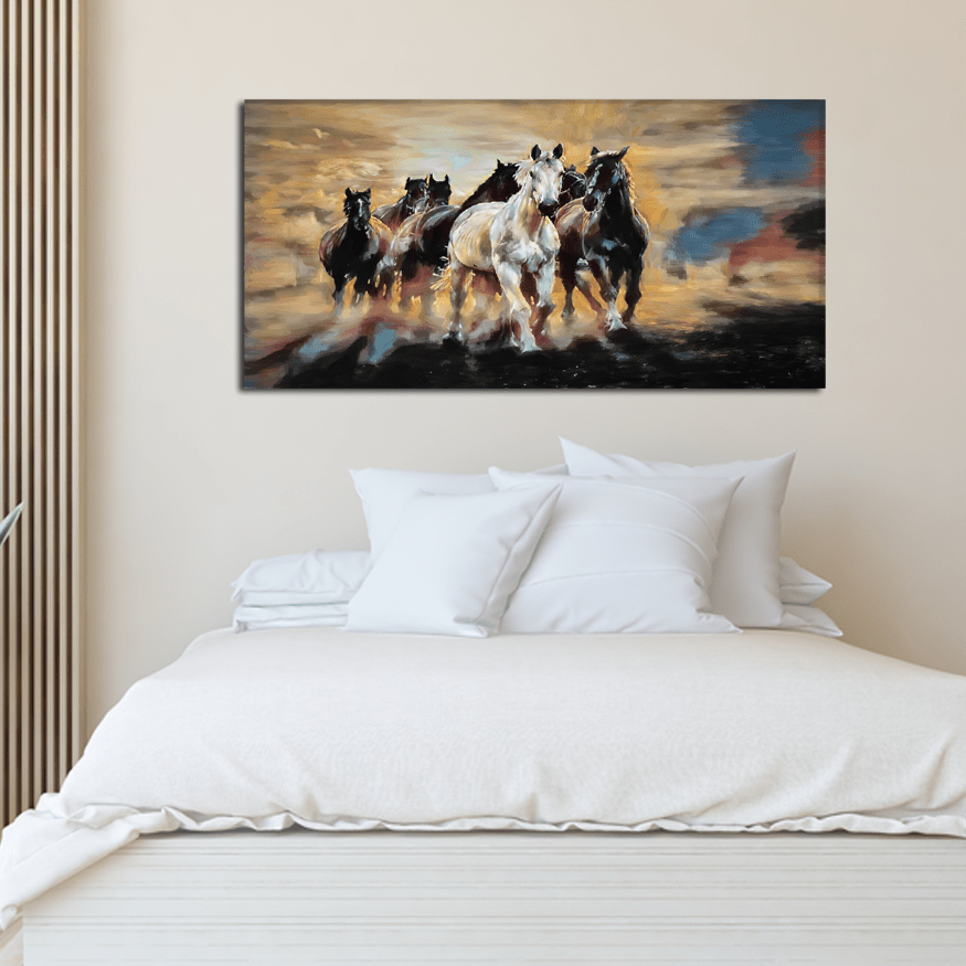 7-horse-paintin-in-bedroom