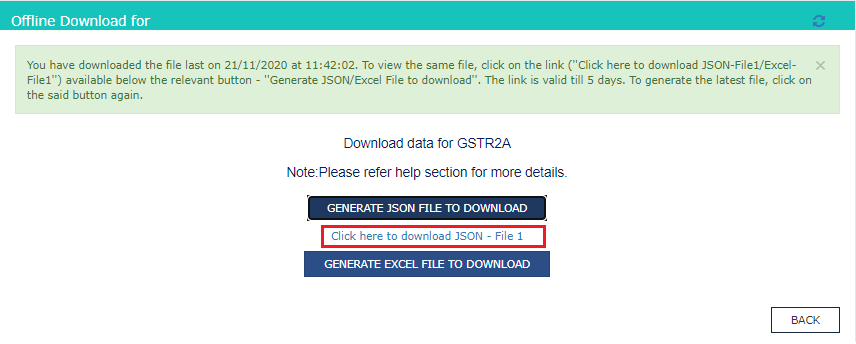 Step 3 Downloading GSTR 2A