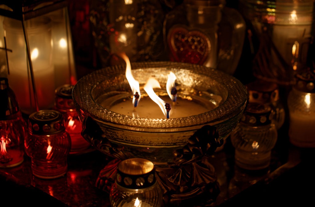 ghee diya at home