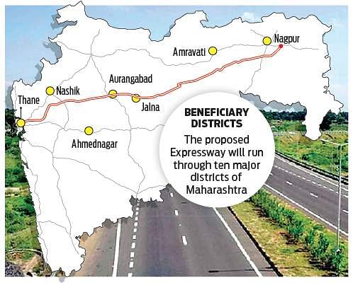 Mumbai Nagpur Expressway Map Samruddhi Mahamarg: Insight Into Mumbai Nagpur Expressway