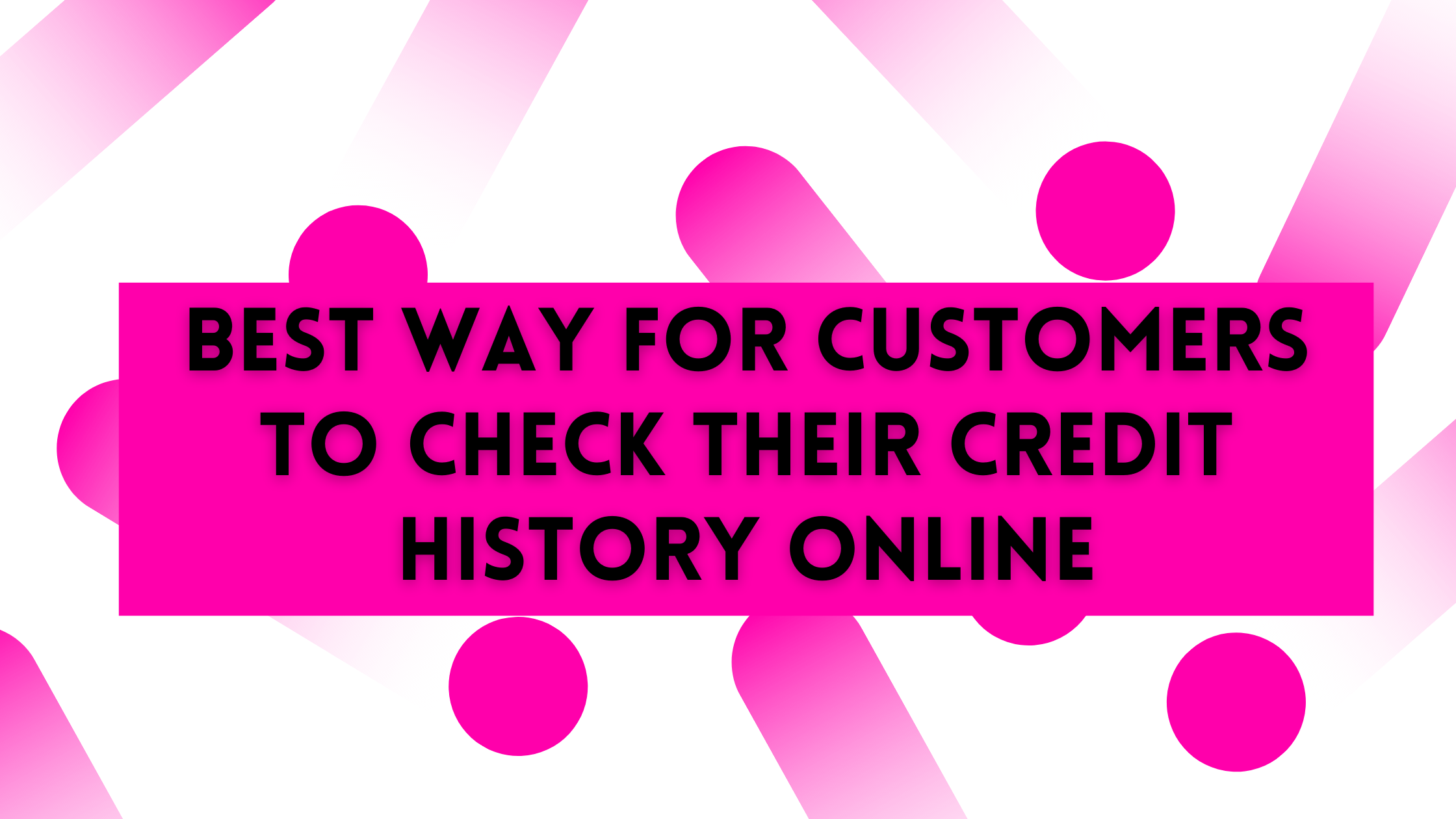 Check Credit History Online
