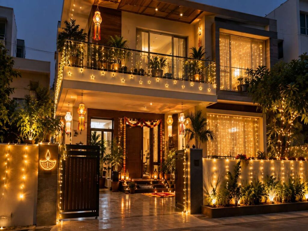 diwali light decoration