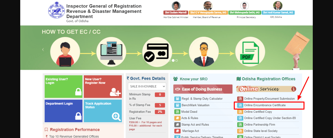 encumbrance-certificate-igr-odisha