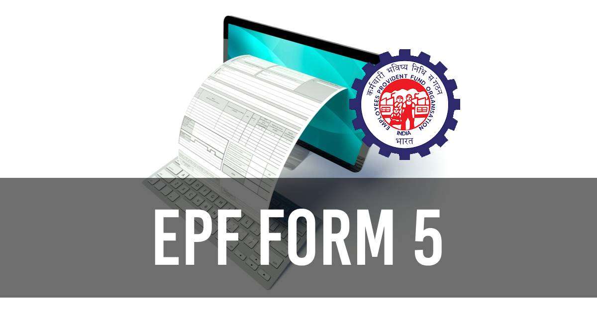 epf form 5
