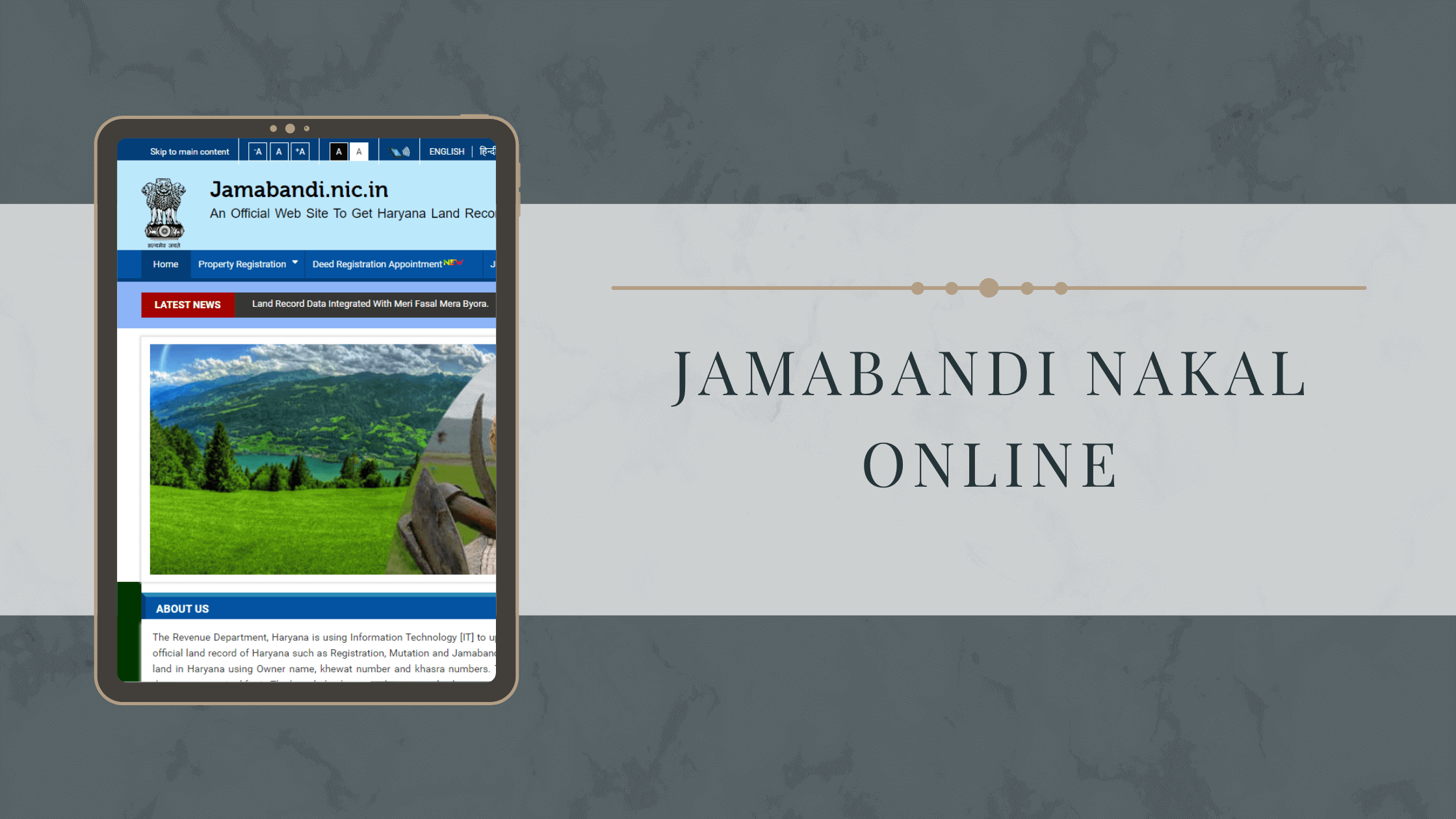 Jamabandi Online Dating