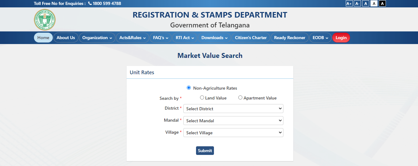 market-value-search-igr-telangana