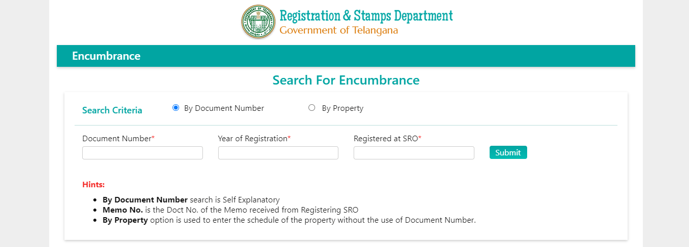 search-for-encumbrance-igrs-telangana