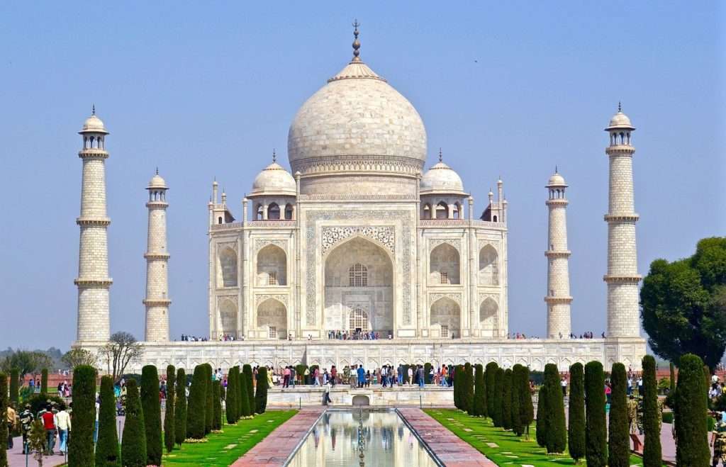 Taj Mahal Exterior 