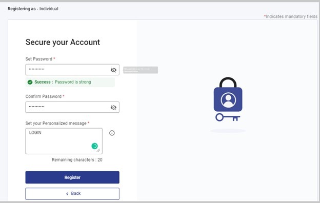 Income Tax Department E-Filing step 7