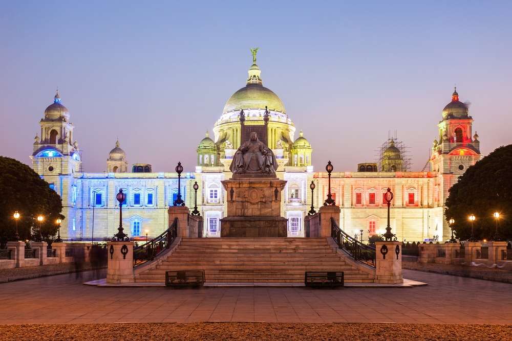 Light and Sound Show at Victoria Memorial