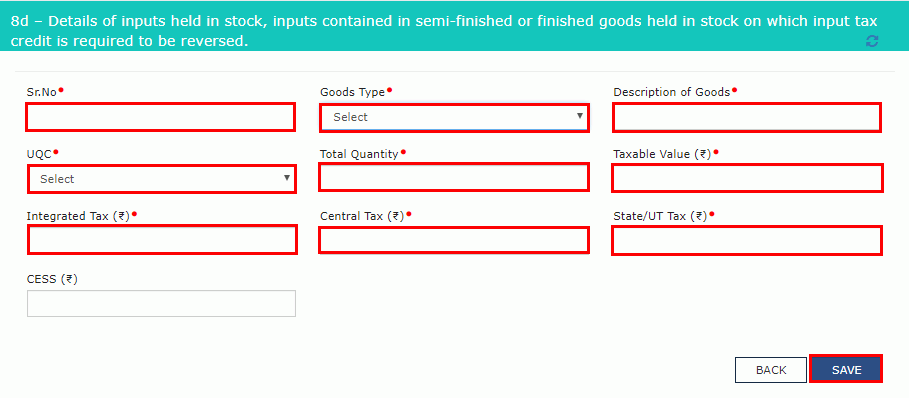 Step10 Form GSTR 10 18
