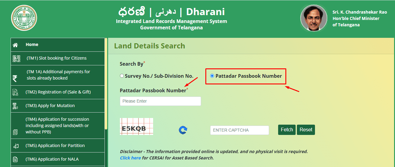 land-details-search-by-pattadar-passbook-number