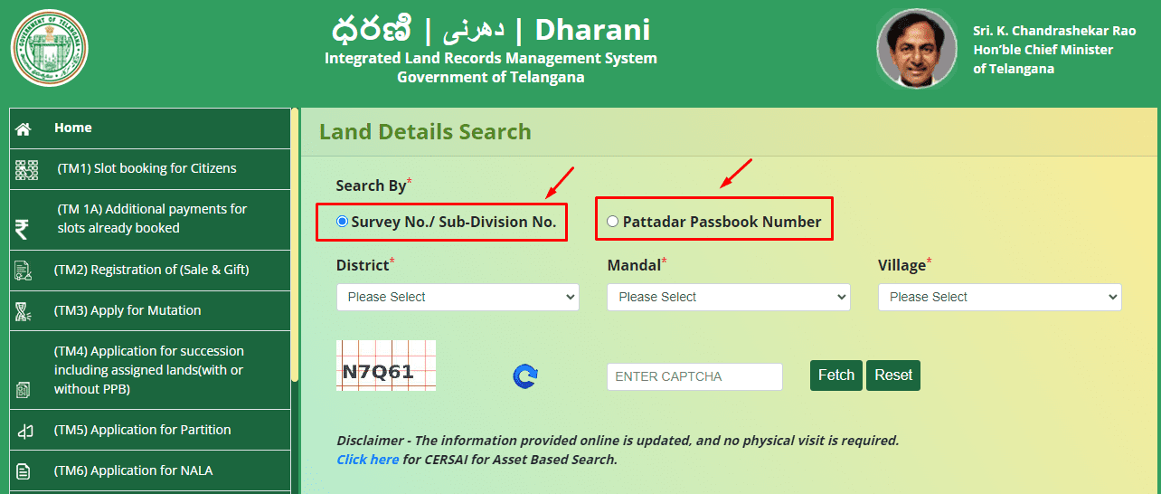 land-details-search-dharani-telangana