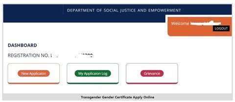 Transgender Pan Card Apply online Step 5