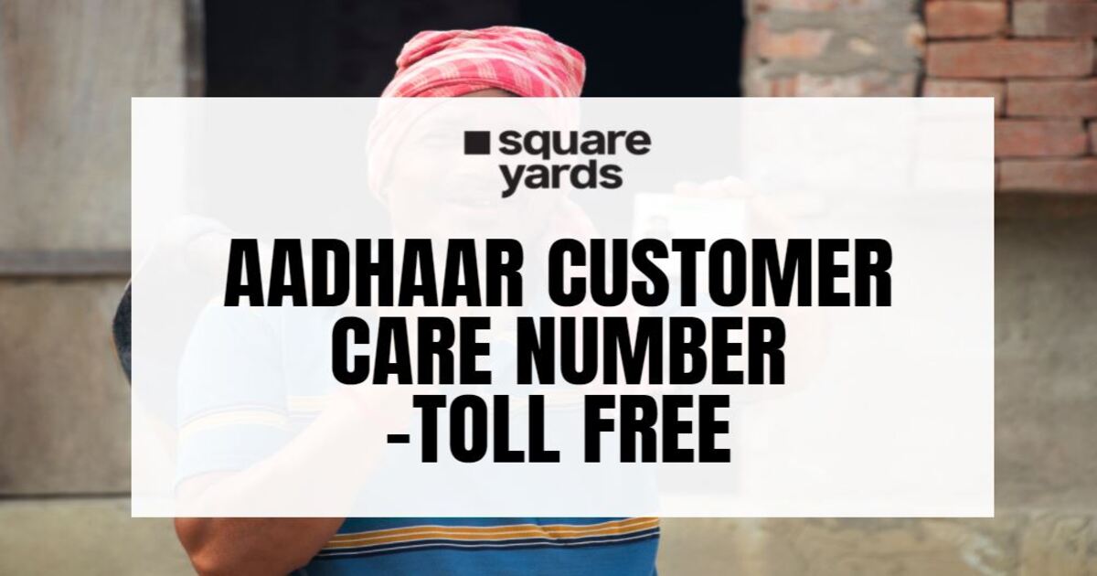 UIDAI Aadhaar Card Customer Care TollFree Helpline Number