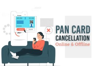 how to cancel pan token number online