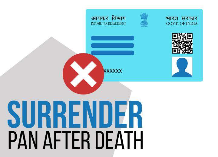 Surrender the Pan Card After Death