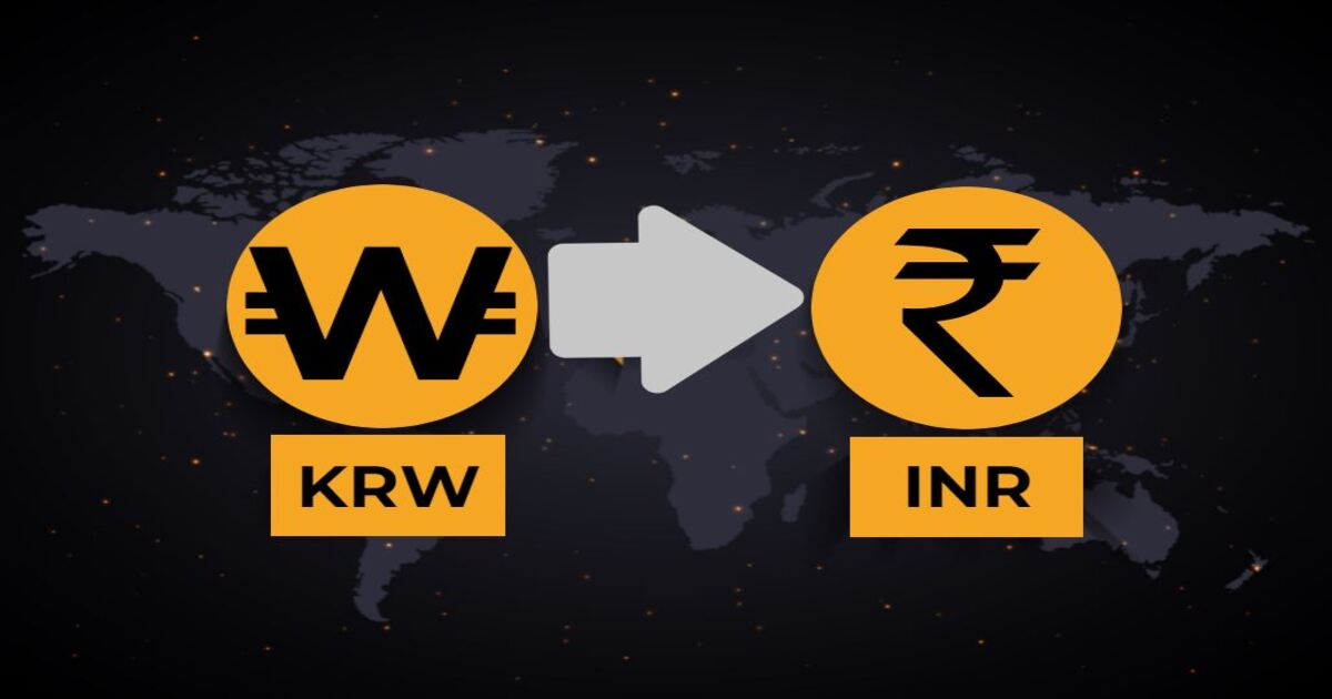 Convert KRW To INR South Korean Won To Indian Rupee Online Convert KRW To INR South Korean Won To Indian Rupee Online