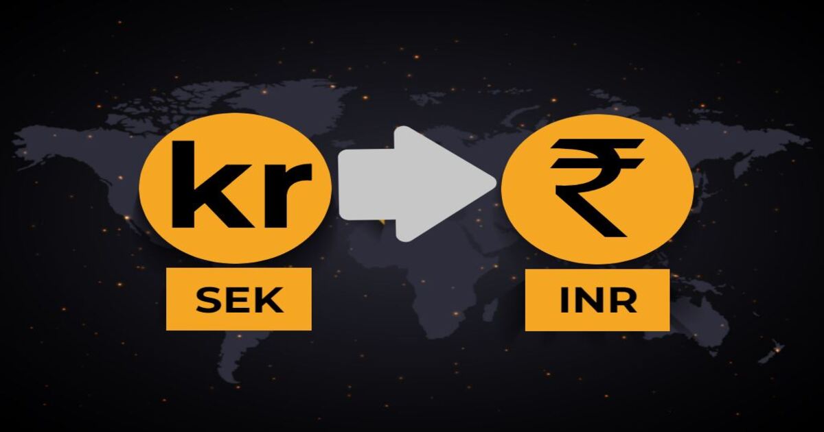 Convert SEK To INR Swedish Krona To Indian Rupee Conversion