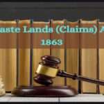Waste Lands (Claims) Act 1863