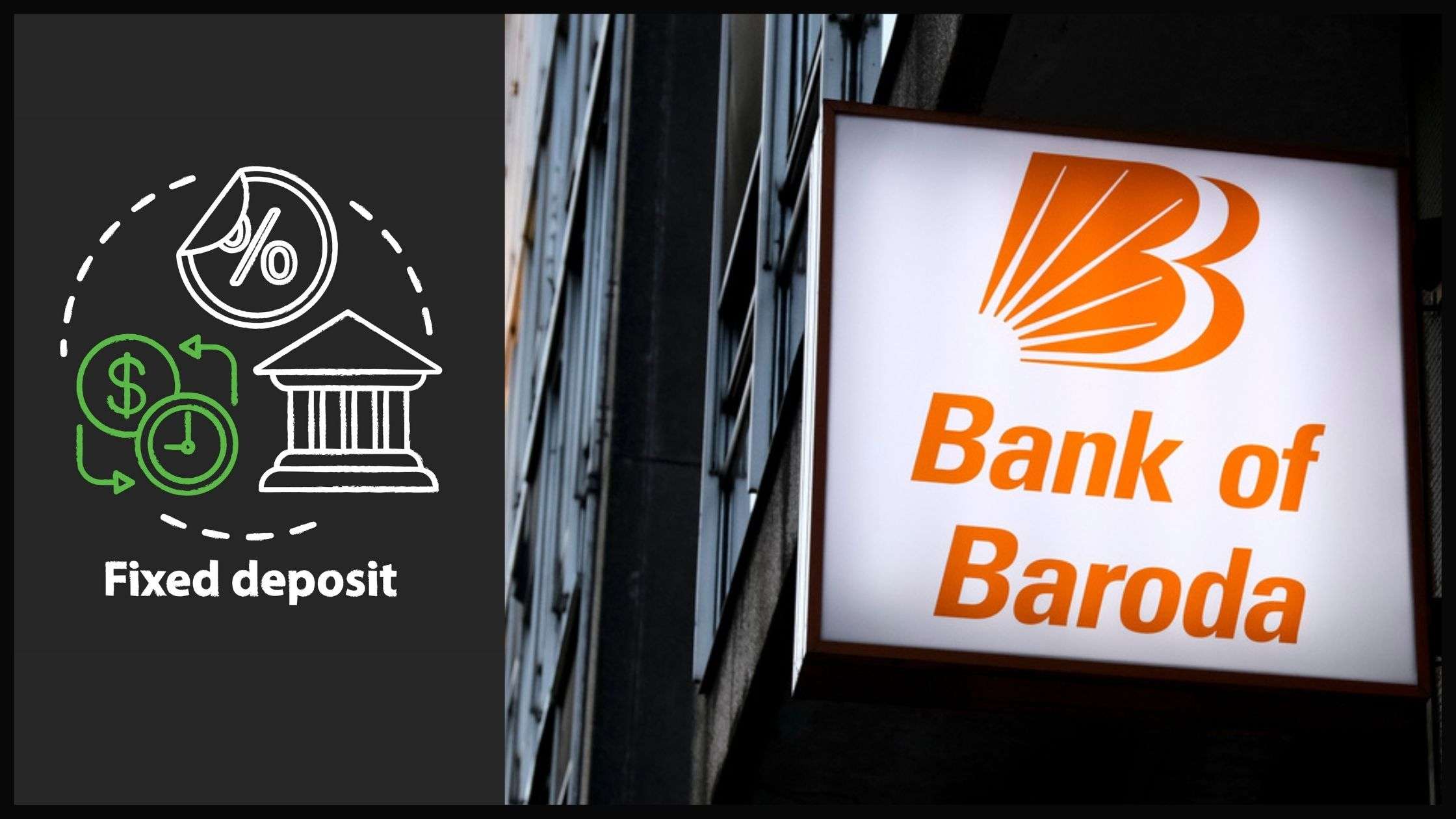 fixed deposit rates bank of baroda
