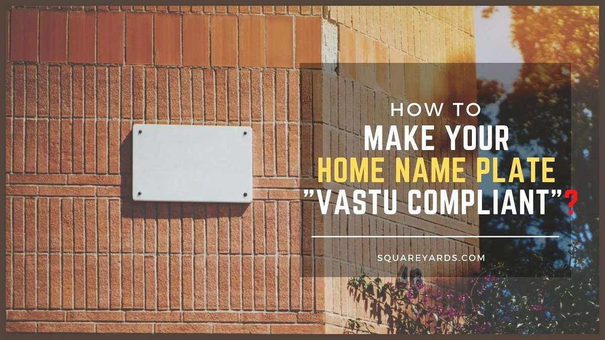 Name Plate as per Vastu