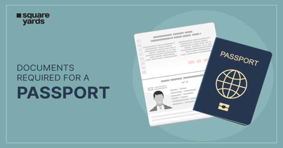Documents Required for a Passport