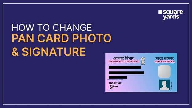Change Photo and Signature in PAN Card