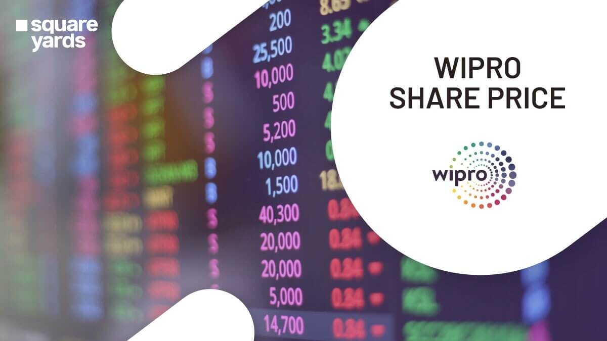 Wipro Ltd. Share Price NSE BSE Financials and Stock Analysis